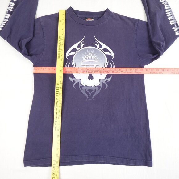 Vintage Harley-Davidson of Peterborough Spanky's Tee Shirt Adult M L Made in USA - Picture 9 of 10